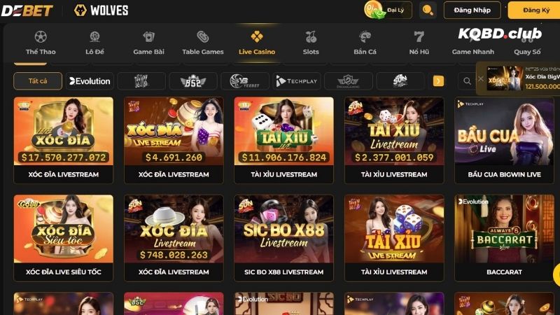 Kho trò chơi đa dạng, đặc sắc